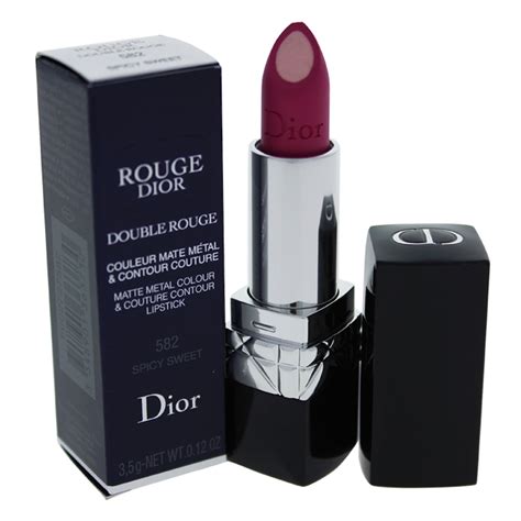 582 spicy sweet dior|Christian Dior Ladies Rouge Dior Double Rouge Matte Metal .